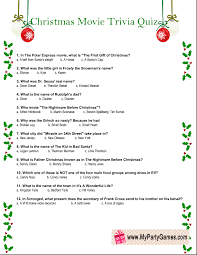 Your kidneys are powerful filtration systems that remove toxins from your blood to keep you healthy. Free Printable Christmas Movie Trivia Quiz