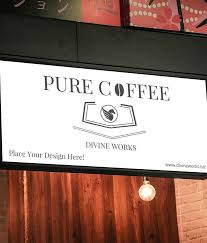 Download Coffee Shop Sign Psd Mockup Archives