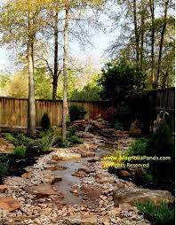 Waterfall Stream The Woodlands Tx Waterfalls Backyard Backyard Water Feature Ponds Backyard