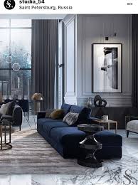 Blacks And Blues Decoracao Simples Apartamento Interiores Decoracao Da Sala