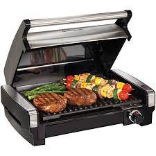 Hamilton Beach 25360 Flavor Searing Indoor Grill Walmart Com Indoor Grill Indoor Electric Grill Grilling