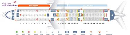 Virgin Atlantic Fleet Boeing 787 9 Dreamliner Details And