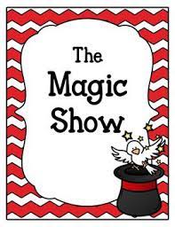 Bring Some Extra Fun To Your Classroom With This Magic Show Pretend Play Pack Color And Black And White Versions Both Inc Magic Show Dramatic Play Card Tricks