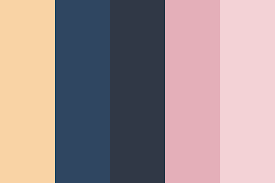 Check out this gold, pink and plum color palettes and see more inspirational photos on theknot.com. Gold Navy Pink Cl Color Palette Color Palette Pink Gold Color Palettes Blue Color Schemes