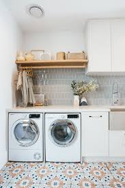 This pattern has been used on floors for ages, as it is historically used as a brick paving layout. Laundry Mud Room Reveal Kyal Kara Kyal Kara