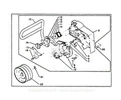 It has electronic ignition , so there are no points. Echo Cs 302 Parts Diagrams