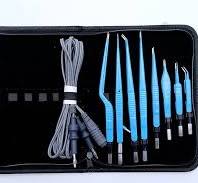 Amazon.com: Juego de pinzas bipolares europeas de 9 piezas + ...