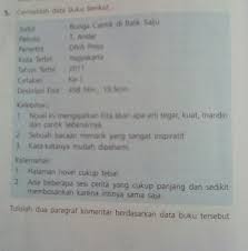 Paragraf teks ulasan yang tepat untuk data buku di atas adalah. Tulislah Dua Paragraf Komentar Berdasarkan Data Buku Tersebut Brainly Co Id