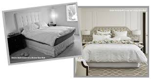 Similar to a duvet, a comforter is a thick, quilted blanket that's usually filled with synthetic filler. Sizing Guide