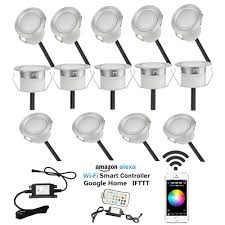 Pack Of 14 Rgbw Rgb Warm White Terrace Led Deck Lighting Kit Stainless Steel Waterproof Outdoor Landscape Garden Yard Patio Led Deck Light Kit Deck Lighting Kitsled Deck Light Aliexpress