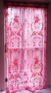 Atouch Of Italian Nonna Lace Curtains Pink Curtains Shabby Chic