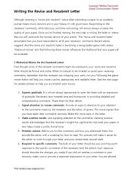 Responding To Revise And Resubmit Communication Cognition