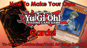 Using older cards cuts down on the processing time of all of the work you will be putting into this. How To Make Your Own Yu Gi Oh Cards Outdated See Description Youtube