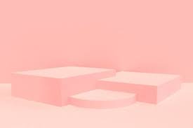 Pin By Paley Hou On Bục In 2020 Display Mockup 3d Rendering Pink Background