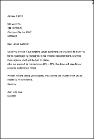 Formal Party Invitation Letter Sample Business Invitation Sample Of Invitation Letter Formal Invitation