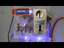 Arduino Drink Dispenser Turns Quarters Into Liquid Courage Arduino Arduino Projects Arduino Projects Diy