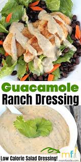 Guacamole Ranch Dressing In 2020 Homemade Salad Dressing Avocado Recipes Salad Dressing Recipes