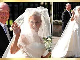 Die zweite royale hochzeit für das britische königshaus in diesem jahr: Zara Phillips Ein Brautkleid Zum Traumen Bunte De
