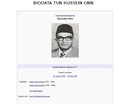 Enrollment assistance, application and study at universiti tun hussein onn malaysia (uthm). Biodata Tun Hussein Onn Memerui