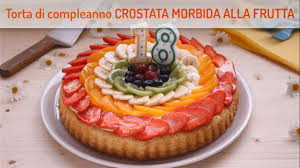 Una ricetta facilissima grazie allo stampo furbo. Torta Di Compleanno Crostata Morbida Alla Frutta Ricetta Facile Lorenzo In Cucina Youtube