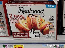 Everyone who tries them asks for a recipe copy.—julie merriman, cold brook, new york home recipes meal types appetizers our brands Realgood Roasted Poblano Chile Creamy Jack Cheese Bacon Wrapped Stuffed Chicken Jpeg The Impulsive Buy