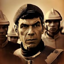 Star Trek reimagined as a 1930s movie serial.