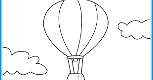 15+ gambar sketsa untuk belajar anak dalam mewarnai gambar. Mewarnai Balon Udara Coloring And Drawing