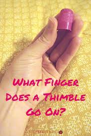 How To Use A Thimble Sewing For Beginners Hand Sewing Projects Sewing Hacks