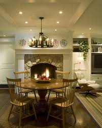 Cottage Modern Eclectic Family Room Los Angeles By Tommy Chambers Interiors Inc Home Kitchen Fireplace Family Room