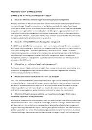 Trial Exam Questions Answers Logistics And Supply Chain Management 2