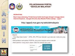 .pendidikan negeri perak portal rasmi ppd kinta selatan (dalam proses) portal rasmi ppd kinta utara (dalam proses) borang pelepasan tanggungan borang perakuan kesihatan borang pesuruhjaya daerah kinta (utara). Ppt Taklimat Portal Pangkalan Data Murid Powerpoint Presentation Id 896145