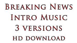 News Intro Music 3 Versions Mp3 High Quality Download Royalty Free Youtube