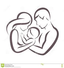 Happy Family Stylized Vector Symbol Download From Over 58 Million High Quality Stock Photos Images Vectors Mother Tattoos Silhouette Stencil Happy Family