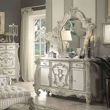 Acme 21105 Versailles Dresser Cherry Oak 38 X 70 X 21 In Walmart Com In 2020 Shabby Chic Dresser Shabby Chic Furniture Shabby Chic Room