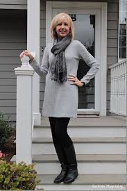 Tunic Leggings And Boots Fashion Over 50 Fashion Clothes Women Over 50 Womens Fashion