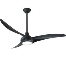 Arlec's boston ii matte black ceiling fan features a precision aerodynamic blade design that provides great air flow as well as giving your room a functional and stylish appeal. Modern Black Ceiling Fans