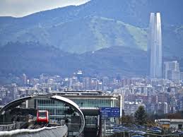 Santiago Chile Metro De Santiago Costanera Center Santiago De Chile Paisajes Chilenos Paisajes