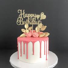 19th Birthday Cake Ideas For Guys Happy Love Ideas In 2020 Happy Birthday Cake Topper Happy Birthday Cakes 25th Birthday Cakes