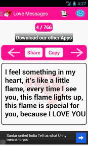 Smaller apps may download almost instantly, while larger ones take longer. Love Messages For Android Apk Download