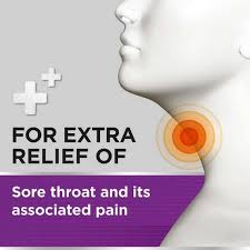 Strepsils Extra Triple Action Sore Throat Lozenges - Blackcurrant 24S -  Tesco Groceries