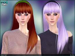 Anto Taylor Hair The Sims 4 Catalog Womens Hairstyles Hair Styles Headband Hairstyles