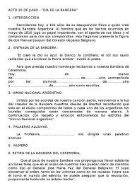 Redactar una breve biografía de cada uno 4. Acto 20 De Junio Himno Nacional Argentino Dia De La Bandera Bandera De Ceremonia