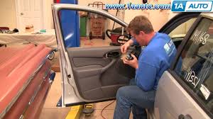 How To Install Replace Remove Front Door Panel Ford Focus 00 05 1aauto Com Ford Focus Ford Focus Car Ford