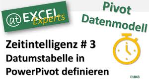 This best practice includes 1 excel model. Excel Pivot Datumstabelle Im Datenmodell Powerpivot Definieren Teil 3 Youtube