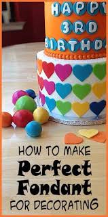 How To Make Perfect Fondant For Decorating Homemade Fondant Using Ingredients From My Pantry Nice Fondant Recipe Cake Desserts Frosting Recipes