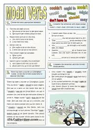 Click on the links below to try the exercises. Modal Verbs Exercises Perfect English Grammar Induced Info