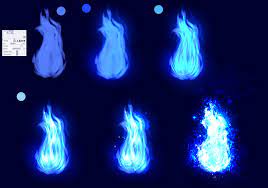 Blue Fire - Easy Tutorial By Ryky On Deviantart