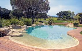 70 Waterworld Piscine Avec Plage Immergee Et Ponton Bois