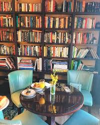 Sarah Vickers On Instagram Breakfast Book Nook Ritzcarlton Cozy Coffee Shop Coffee Shop Design Book Cafe