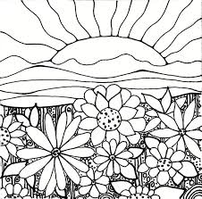 We have chosen the best sunset coloring pages which you can download online at mobile, tablet.for free and add new coloring pages daily, enjoy! Sunset Easy Landscape Coloring Pages Novocom Top